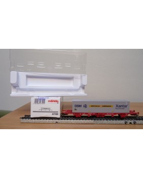 Märklin 47701,  wagon porte conteneur type Lgins 570 NS Cargo BO