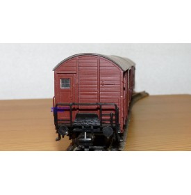 ROCO 4328,  couplage wagons couverts Gllmehs 37 DB BO