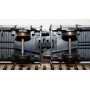 ROCO 4328,  couplage wagons couverts Gllmehs 37 DB BO
