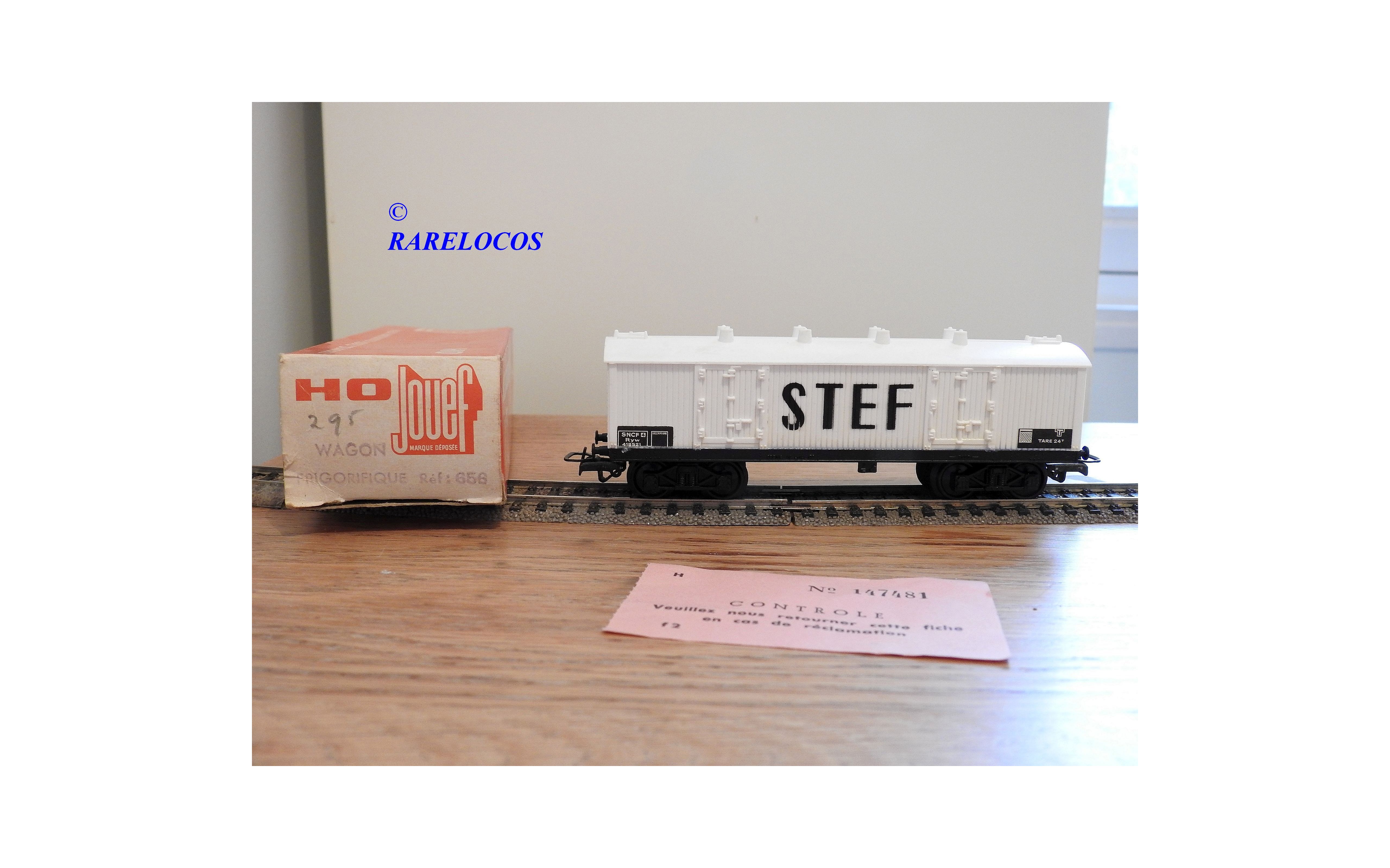 Wagon Allège Postale SNCF Jouef – HO – Réf 565500 – Neuf En Boîte