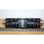 LILIPUT 212K, wagon plat pour charges lourdes type SSym 46 chargé d'une caisse en bois DB  BO