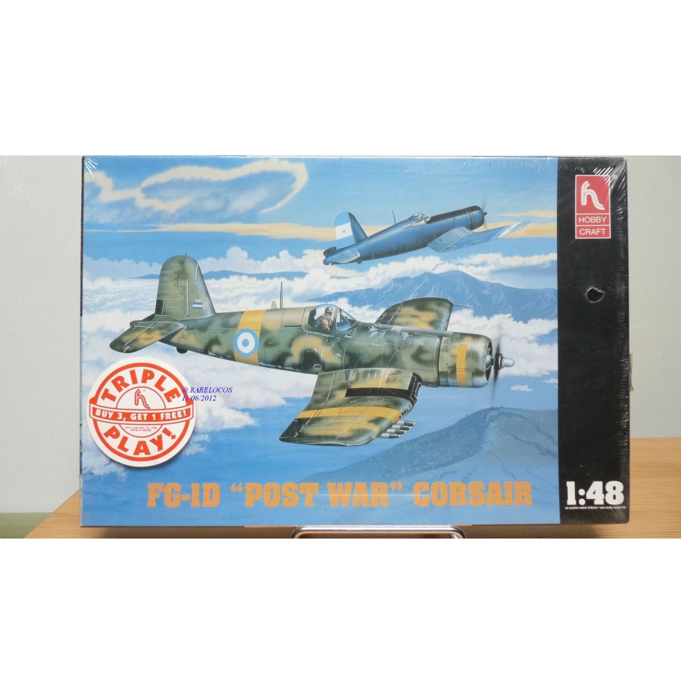 HOBBY CRAFT HC 1529, CHANCE VOUGHT FG-1D CORSAIR version après guerre Neuf BO 1/48