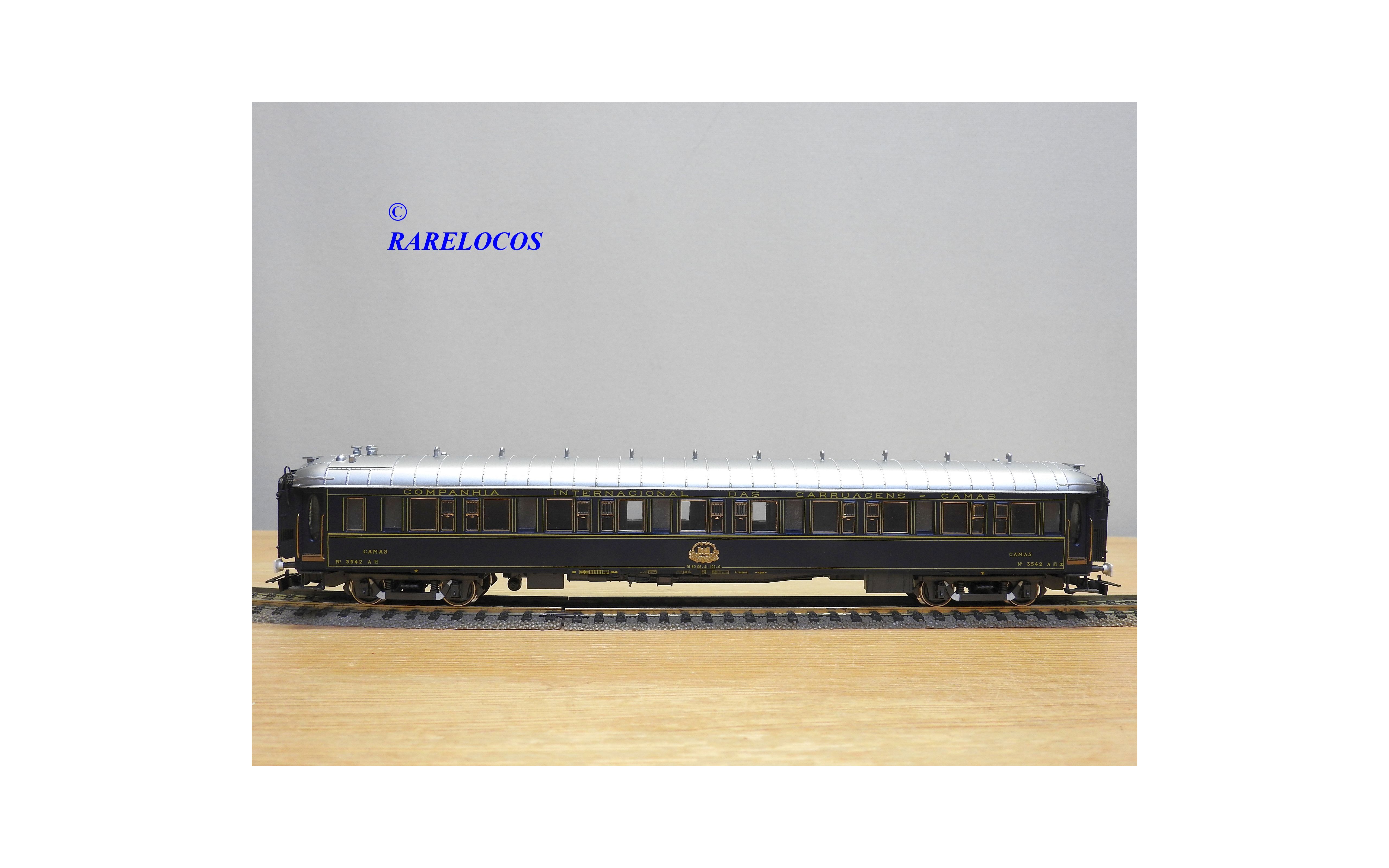 RIVAROSSI véro 2923, voiture restaurant type WR 4 U MITROPA neuf BO