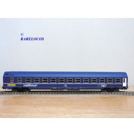 RIVAROSSI SET 2 voitures PULLMAN bleu/crème Flèche d'Or CIWL 3533 NEUF