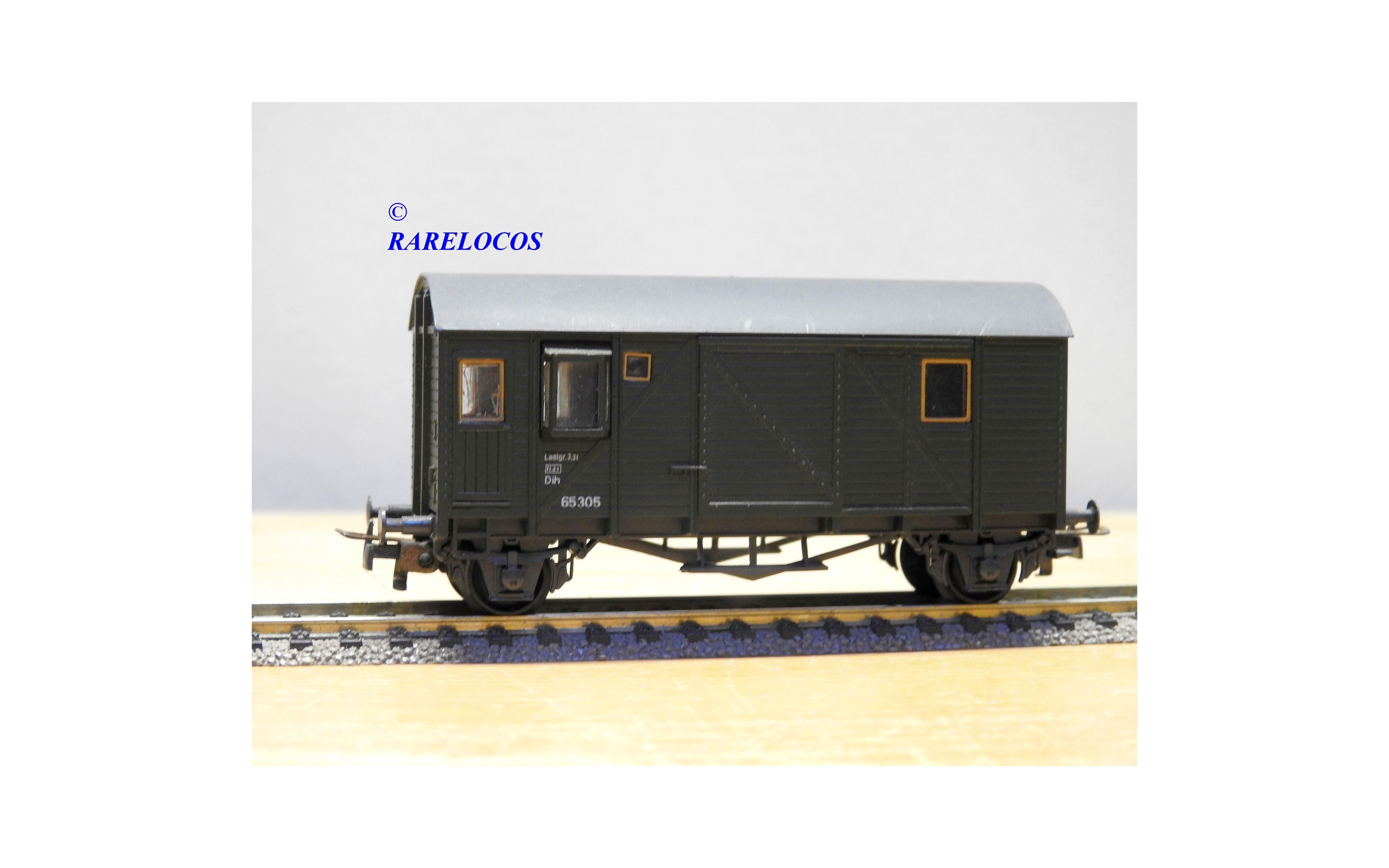 Wagon Liliput H0 – Autorail Diesel VT 90 DB – Échelle AC – Boîte D'origine