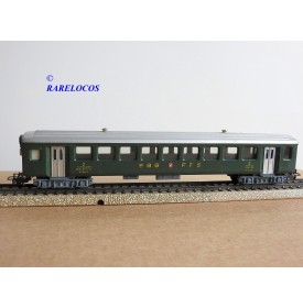 Lot De 2 Voitures Voyageurs HAG HO 6508 SBB CFF 2ème Classe Suisses, Occasion