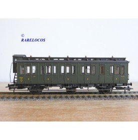 HO ROCO voiture 3 essieux 3eme classe a guerite 44224A - Modélisme