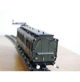 Märklin HO AC : SNCF voiture de 3ème cl. C3 à 2 essieux (Gebraucht
