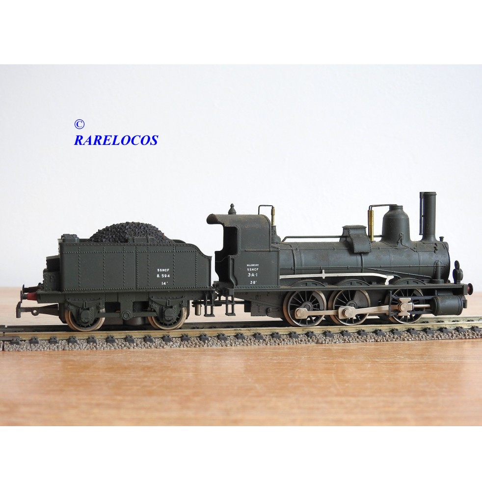 Locotracteur HO Rivarossi SNCF N° 030 DB 6 - Occasion, Sans Boîte