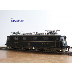 Locomotive Diesel HO Fleischmann 1386 - A1A 68000 SNCF - Analogique - Occasion Bon état