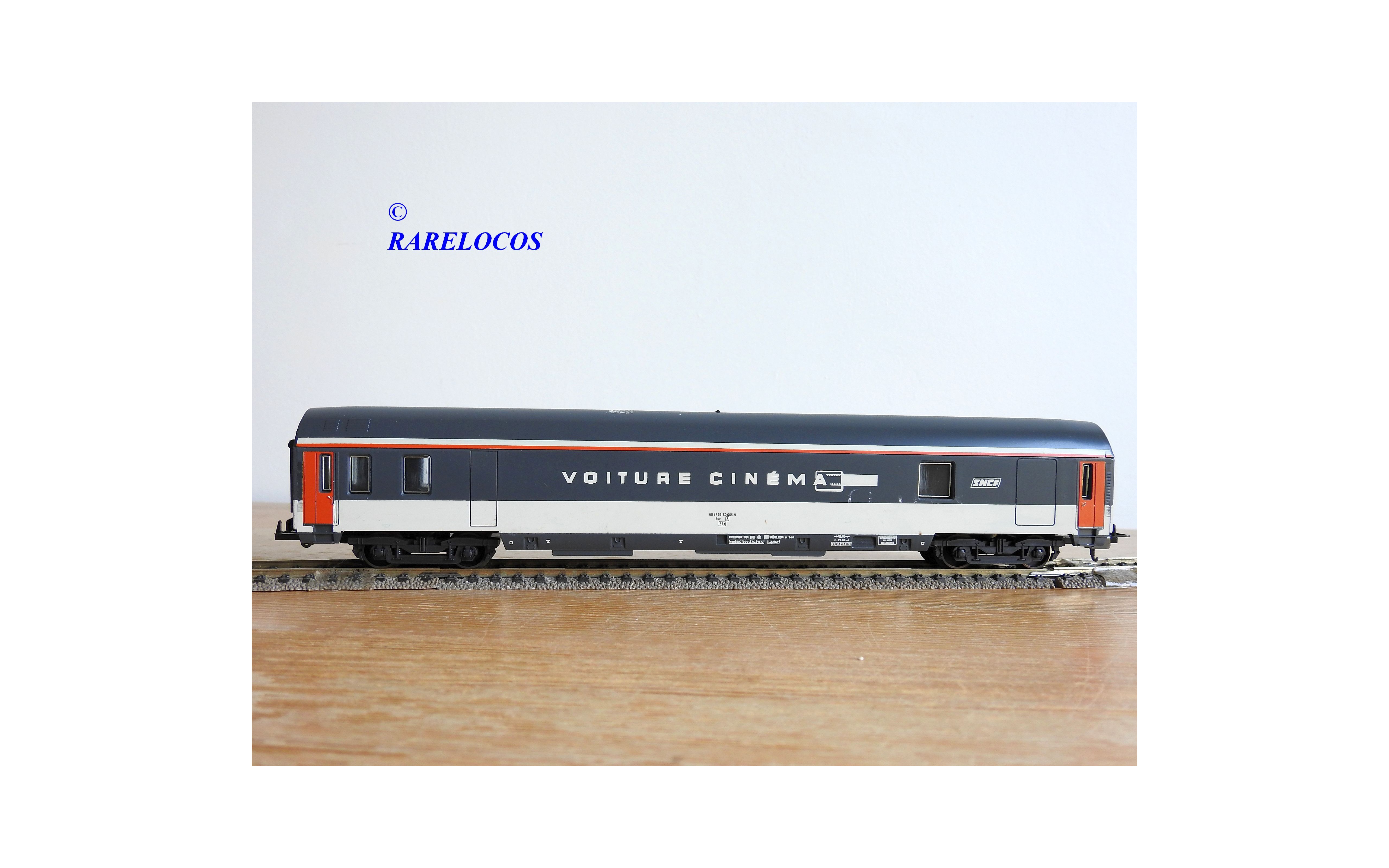 SNCF, ABJ2, livrée rouge/beige Train miniature
