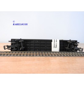 Wagon Plat Rivarossi Pocher à Bogies Poz 698 005 + Remorque AGIP - HO 1/87