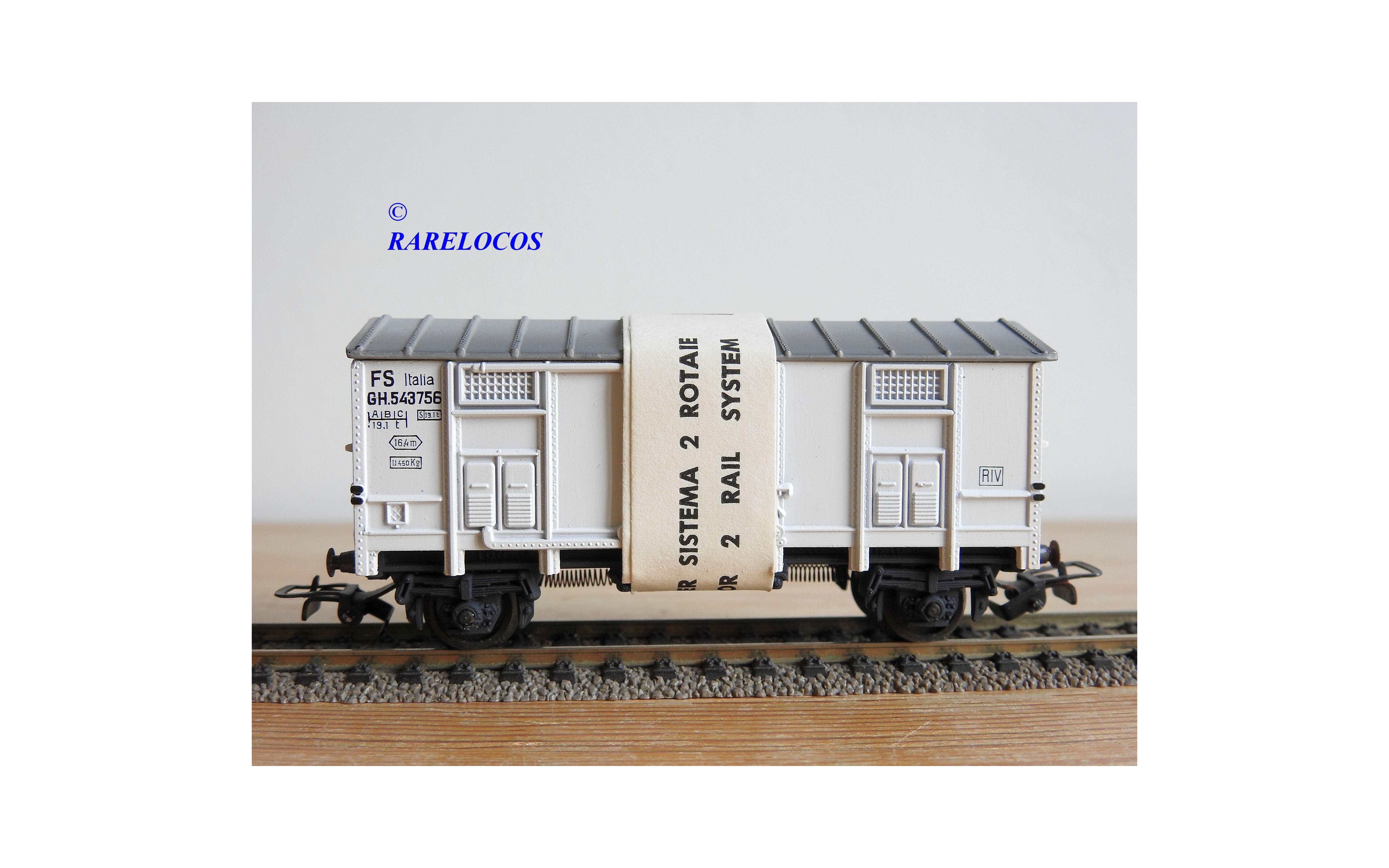 Wagon Réfrigérant Interfrigo HO 313/3 - Fourgon SNCB Belge, Pocher (occasion)