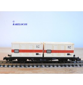 Coffret Fleischmann 2 Wagons Porte-conteneurs – 99 5246 – Échelle HO – Neuf