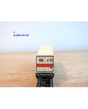 Fleischmann Wagon Porte-Containers SBB CFF Époque 4 – 2 Containers 20ft – Échelle N 1/160