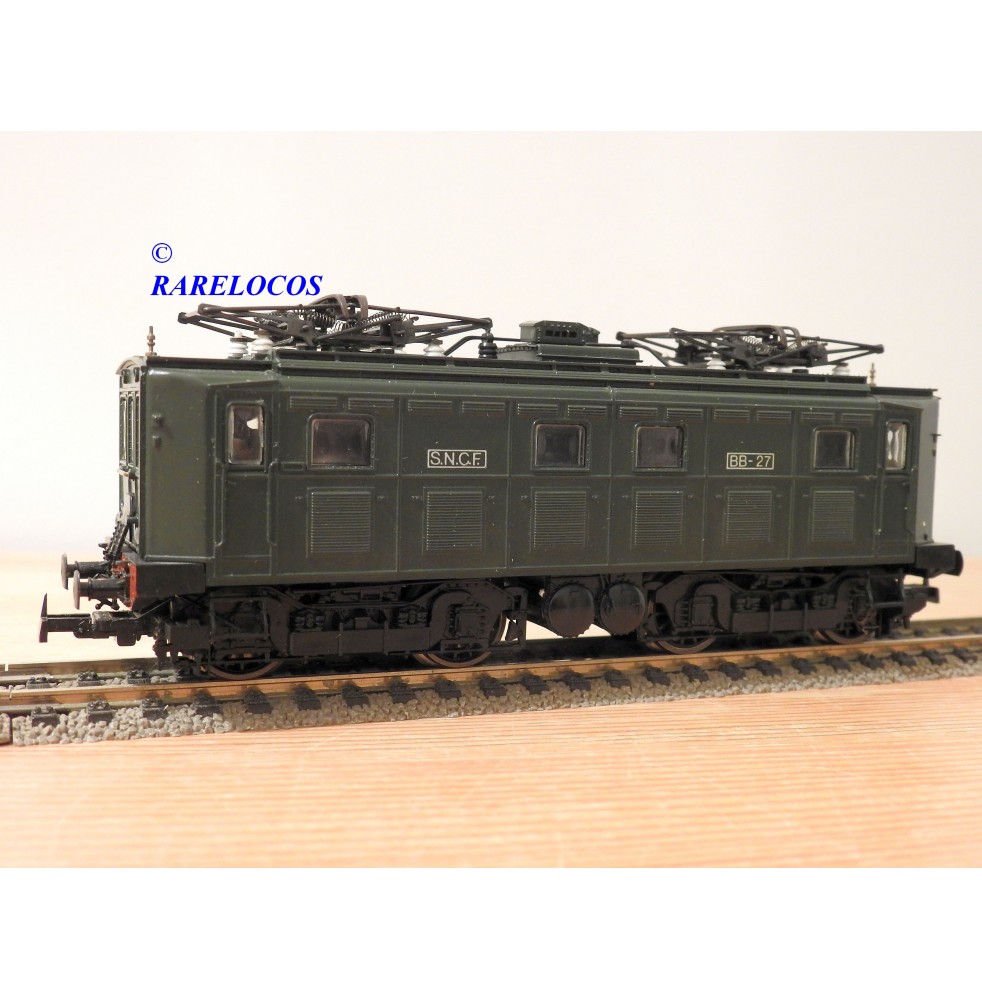 Locomotive BB 22230 SNCF - Échelle HO - Vintage France - Motrice Grise