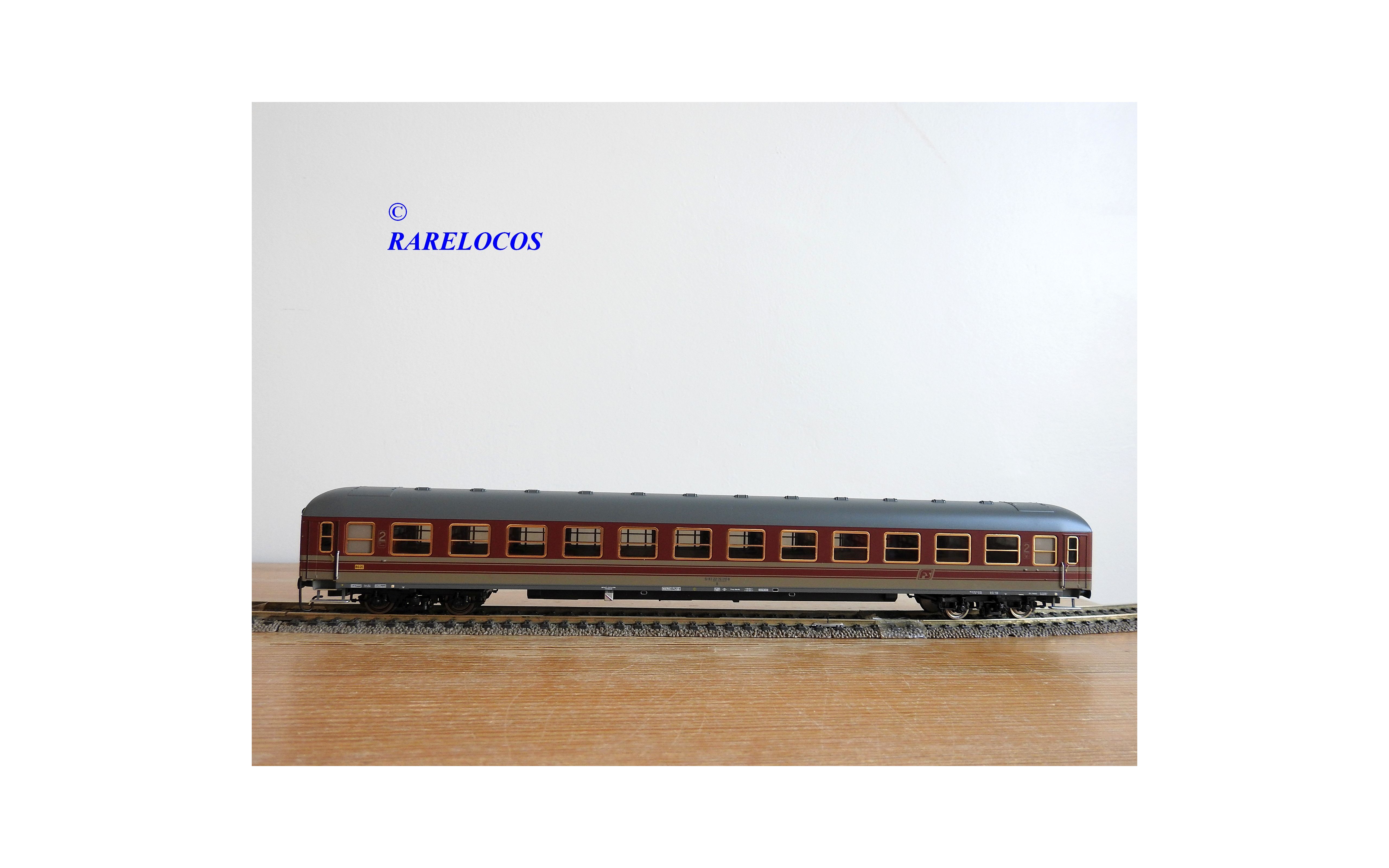 ACME50010 FS voiture couchette EN Italie-Suisse livrée XMPR (Gebraucht