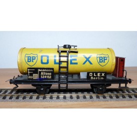 TRIX EXPRESS  20 / 78 O, grand wagon citerne à guérite BP OLEX DR