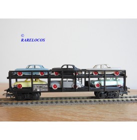 Wagon Porte Autos Jouef Marchandises, Marquage SNCF HZf 504496 STVA