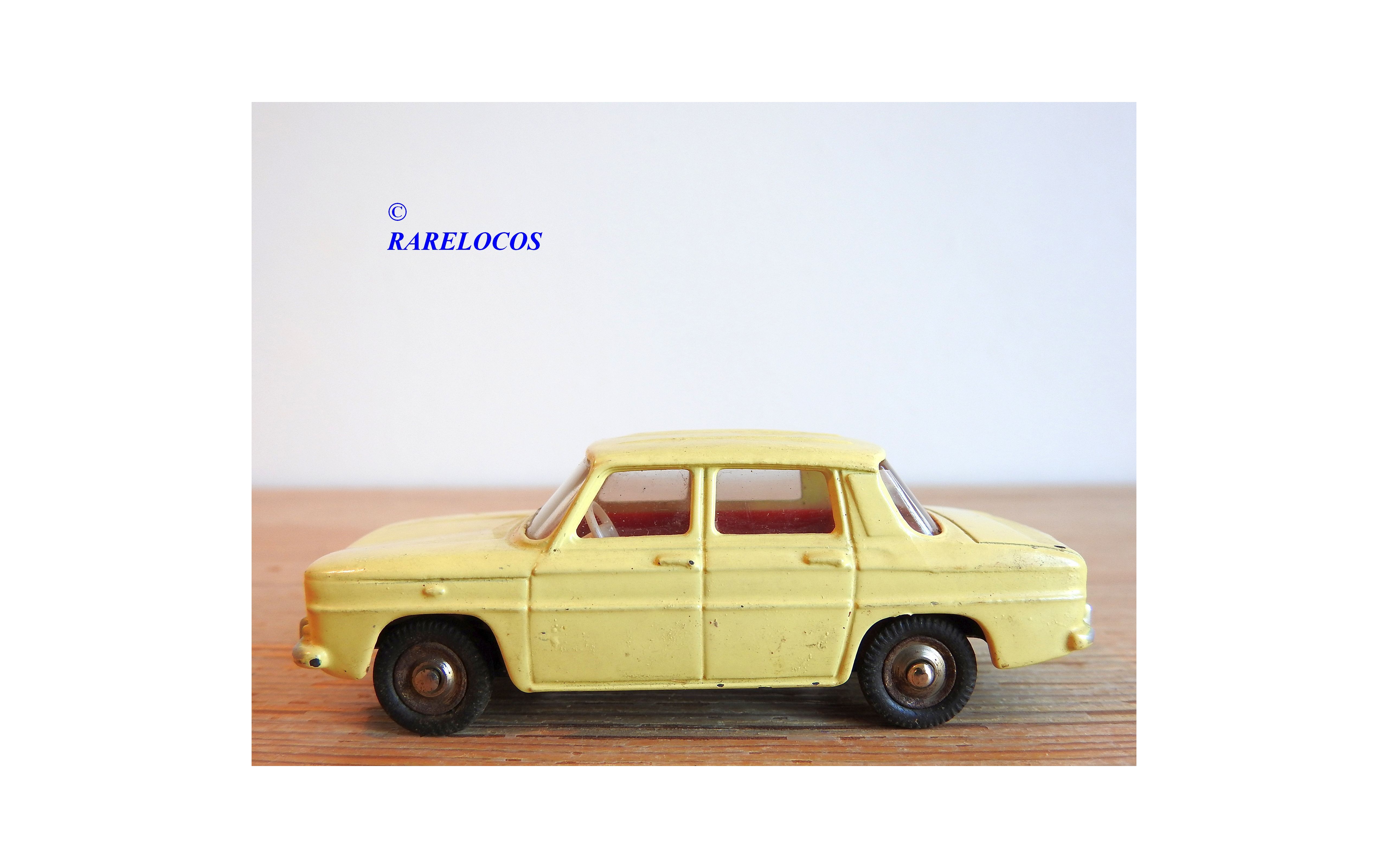 Dinky Toys 517, RENAULT 8 Jaune BO