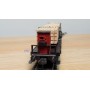 FLEISCHMANN  1493 , couplage de 2 wagons à tablier rotatif (Drehschemelwagen) chargé de bois  DB BO 