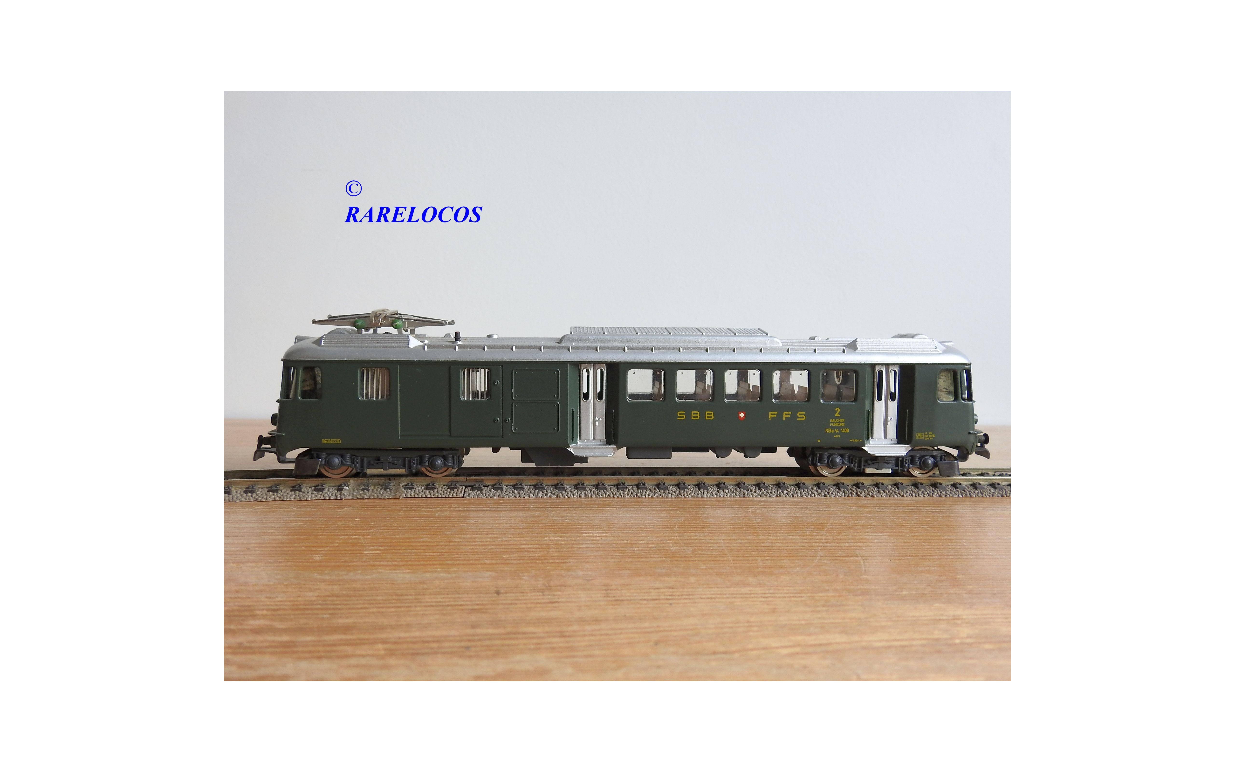 Locomotive HAG N°151 - Re 4/4 1406 SBB CFF - HO - Époque IV - Suisse