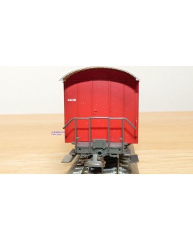 Voiture métallique à portes centrales AB 1157 Rhb BO