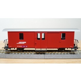 BEMO 3265 128, fourgon à bagages postal  série D2  N°4038 RhB  BO