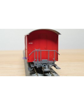 BEMO 3265 128, fourgon à bagages postal  série D2  N°4038 RhB  BO