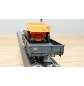 Voiture métallique à portes centrales AB 1157 Rhb BO