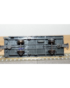 BEMO 2257 102, wagon plat type Kk N° Kk 7322 et dumper RhB  BO