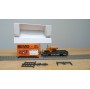 BEMO 2257 102, wagon plat type Kk N° Kk 7322 et dumper RhB  BO