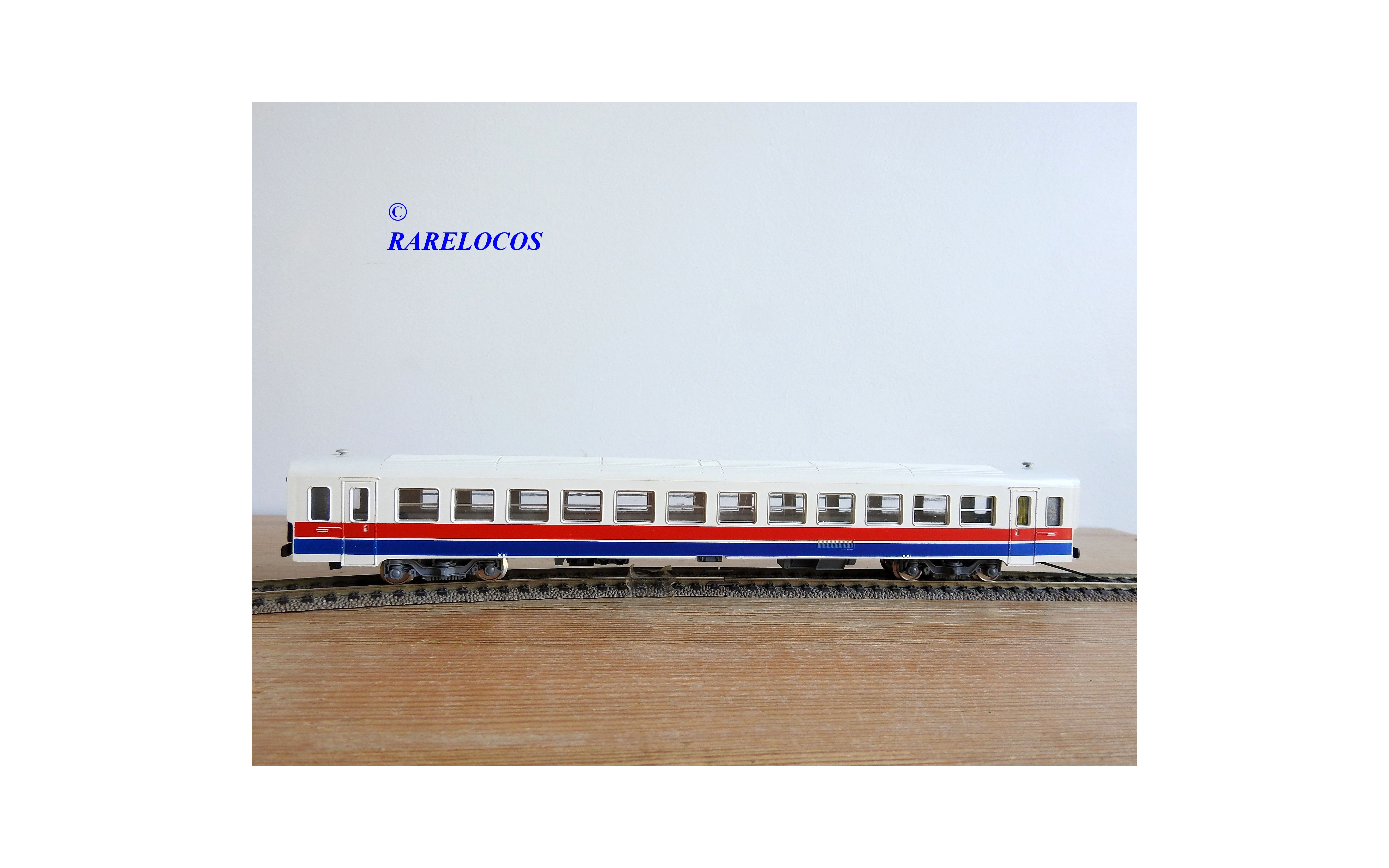 Train Electrique HO - Jouef - Rame Inox BUDD Réf. M761E Etat Neuf - Train HO