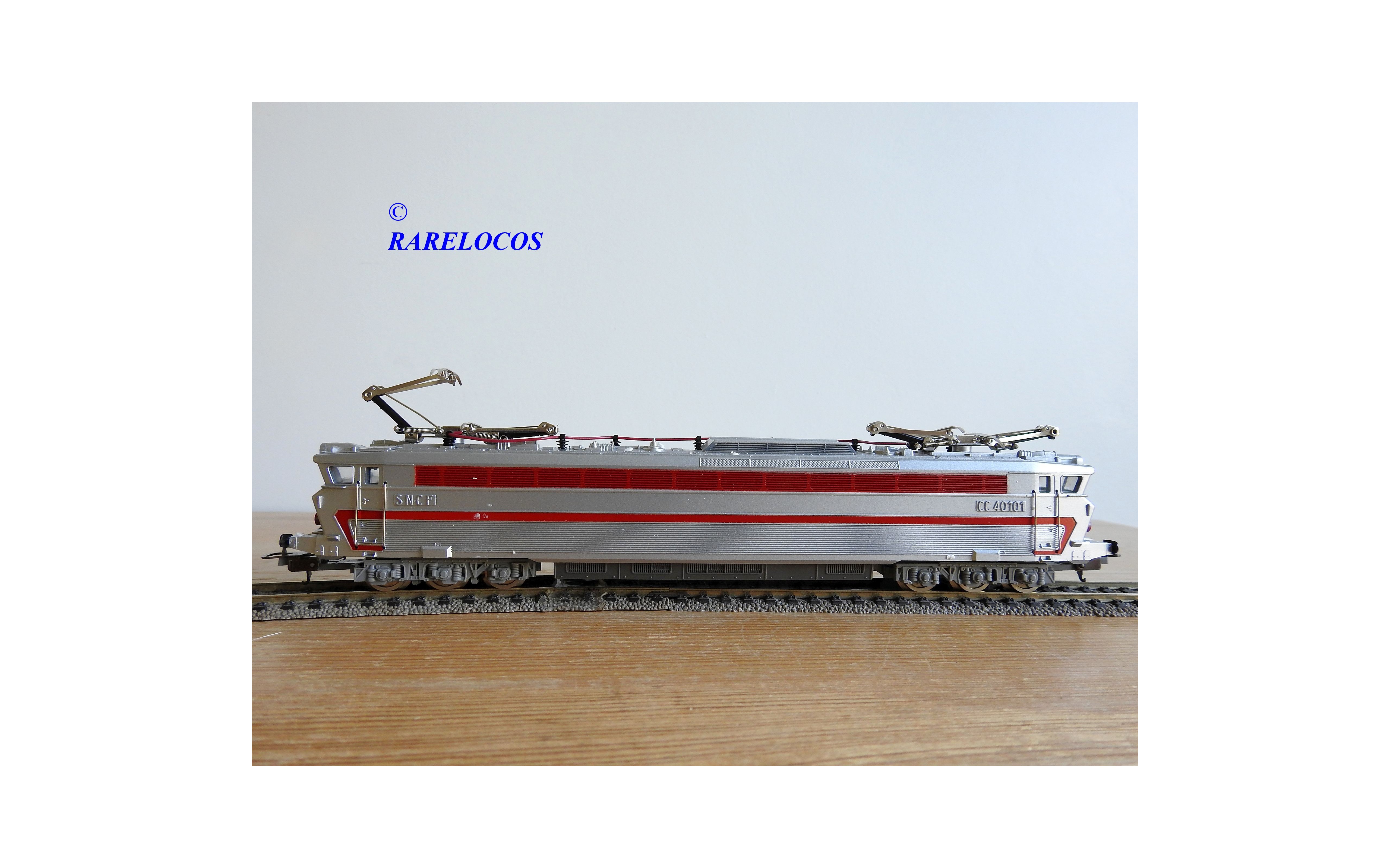 MEA54 LOCOMOTIVE train SNCF 1/87 HO : Série CC 40101 (1964) France eBay
