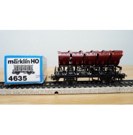 Märklin 48944 wagons plats type Bt 10 conteneurs à bière Königsbacher DB BO