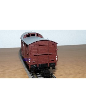 PIKO 6605 015, fourgon guérite Stückgutwagen DR BO 