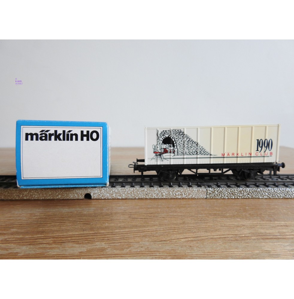 Wagon Porte-conteneurs Märklin 48158 Insider H0 - Chargé De 3 Conteneurs Knorr - Neuf