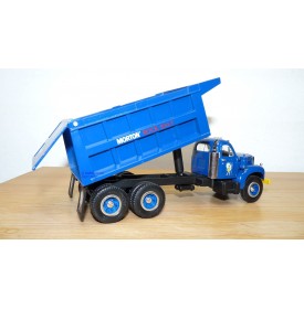 FIRST GEAR 19-2057, camion benne MACK B-61 MORTON ROCK SALT  1960 Neuf  BO 1/34