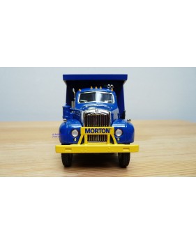 FIRST GEAR 19-2057, camion benne MACK B-61 MORTON ROCK SALT  1960 Neuf  BO 1/34