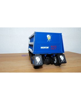 FIRST GEAR 19-2057, camion benne MACK B-61 MORTON ROCK SALT  1960 Neuf  BO 1/34