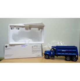 FIRST GEAR 19-2057, camion benne MACK B-61 MORTON ROCK SALT  1960 Neuf  BO 1/34