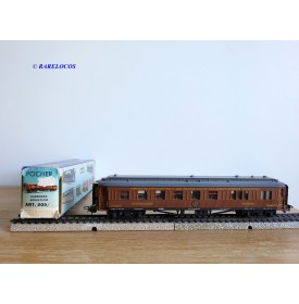 Maquette Train Pocher – Voiture Restaurant CIWL Teck – HO (N°2419D)