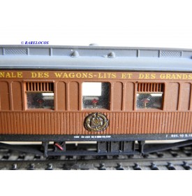 Voiture de voyageurs verte des années 30/40 France Trains HO - ref COU24RAI036 C