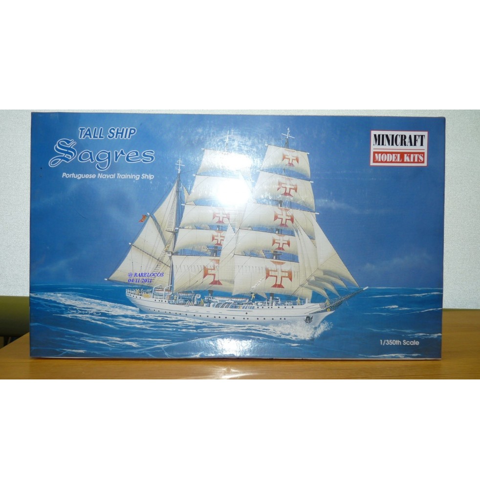 MINICRAFT 11307 Trois mats école portugais SAGRES Neuf BO 1/350 