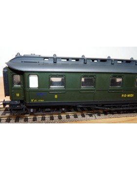 LILIPUT  29522, voiture de 2 Cl ex DR type A 7  PO-MIDI   BO