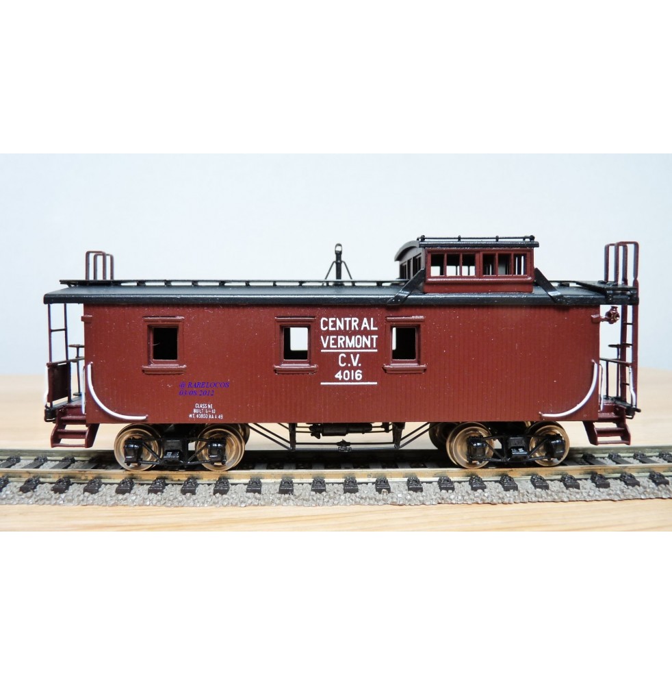 PFM  4016, caboose bois Central Vermont  BO