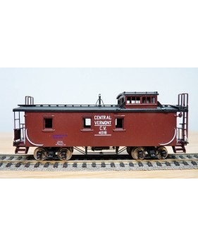 PFM  4016, caboose bois Central Vermont  BO