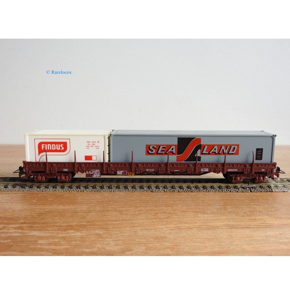 REE Modeles WB-543 - FLAT WAGON TP long ranchers n° Ryw 96531, EST Era II