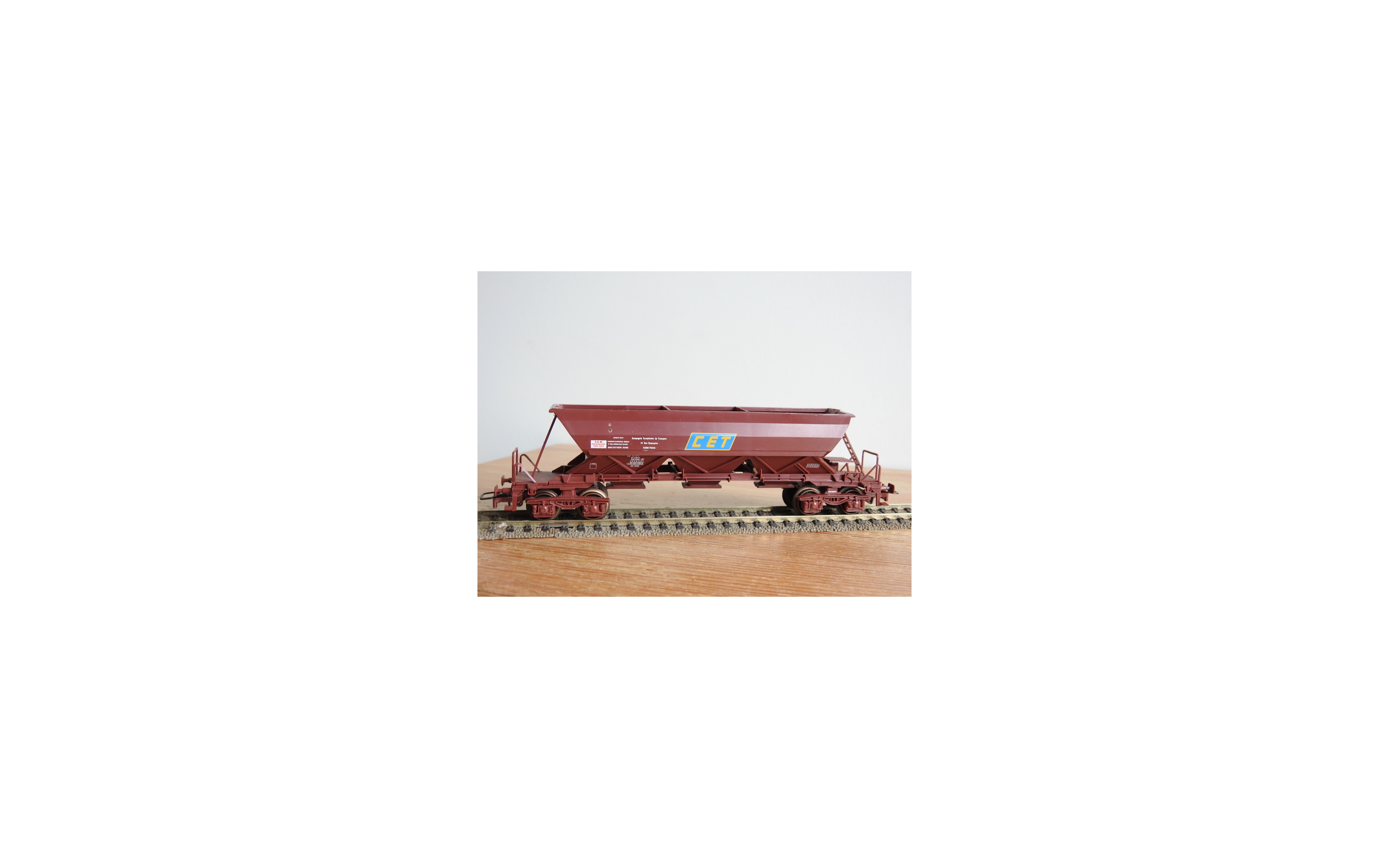 Wagon Tombereau Jouef Ho – Fads SNCF SCRC 066 8 117-6, Marron, échelle Ho