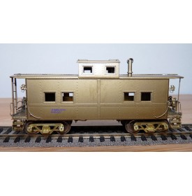 CUSTOM  BRASS RS-673,  fourgon de queue ( caboose) type NMK READING  BO